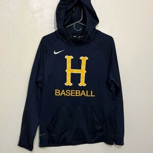 Hawaii Baseball practice hoodie insulated with poly fleece M by Nike dri unworn